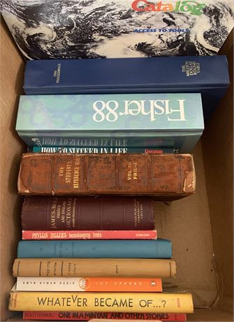 Vin Books - Phyllis Dillers Housekeeping Hints, Fisher 88, Dictionaries & More