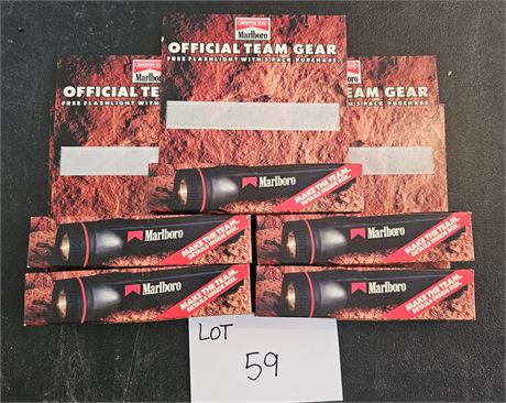 Marlboro Cigarette Brand Flashlights x5