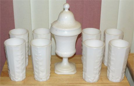 Milk Glass Dishes