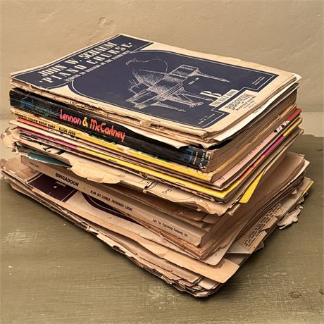 Antique and Vintage Sheet Music