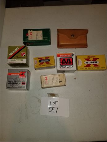 Mixed Ammo 25/28 Gauge, Super X 243 6mm, 357, Skeet Loads & More
