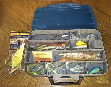 Plano Tackle Box W/Fishing Gear
