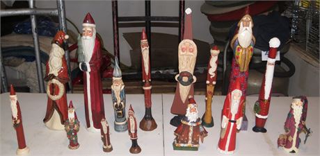 Santa Figurines