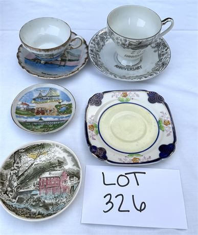 Mixed Vintage China Lot Johnson Bros., Japan & More