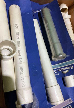 PVC Plumbing Tubes & Pipes, Sterling Tubular S Trap  & More