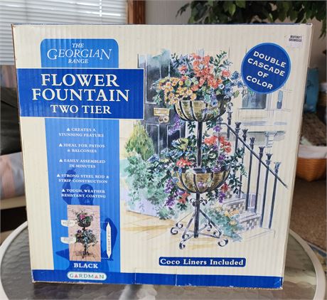 2 Tier Flower Fountain