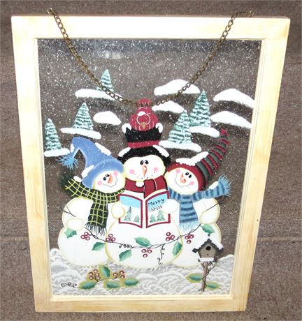 Snowman Wall Decoration