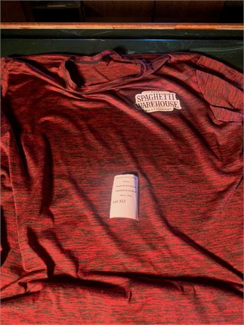 Red Spaghetti Warehouse Dry-Fit Style T-Shirt (No Size)