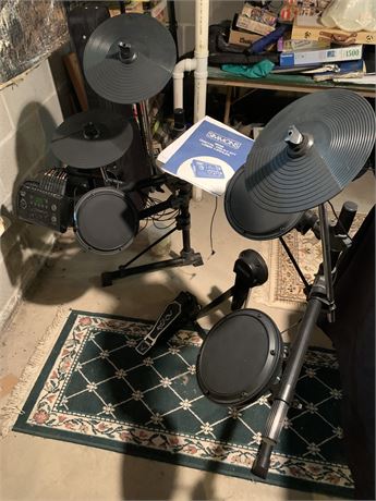 Simmons SD5K Digital Drum Kit With User Manual