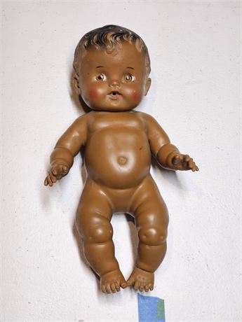 Rare Sunbabe "So-Wee" Ruth Newton 1957 Glass Eyes Sun Rubber Baby Doll