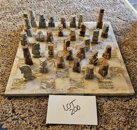Stone Chess Set
