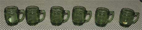 Vintage Barrel Shot Glasses