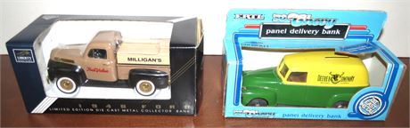 ERTL Truck Bank Diecasts