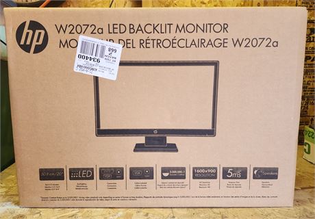 HP Backlit Monitor