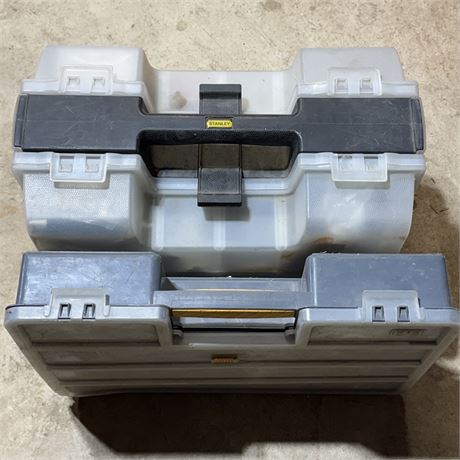 Heavy Duty Parts Storage Containers with Contents (Fasteners and More)