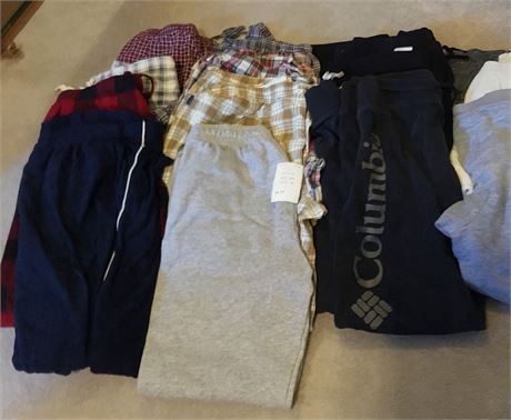 Mens PJ/Lounge/Sweat Pant Lot Sizes M, L, XL - Columbia, Old Navy, Mission Ridge