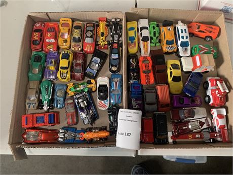 Vintage Die-Cast Advertising Toy Cars - NASCAR - McDonald's - CARS (The Movie)