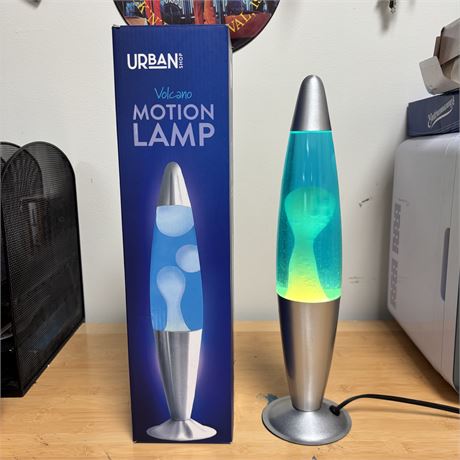 Urban Shop Volcano Lamp-16”H