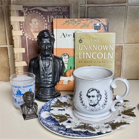 Vintage/Antique Abe Lincoln & Presidential Related Items
