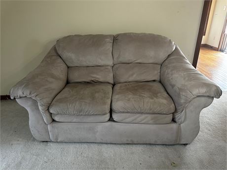 Microsuede Love Seat