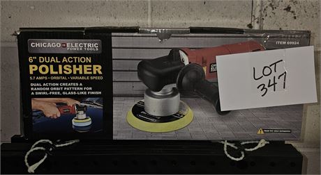 Chicago Electric 6" Dual Action Polisher