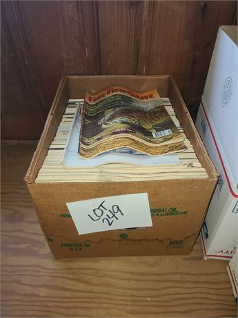 Box Full of Fur-Fish-Game Magazines 80's-90's Era