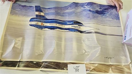 Vintage Spirit Of America Poster & More