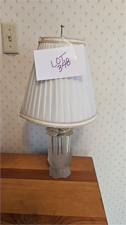 Small Crystal Table Lamp