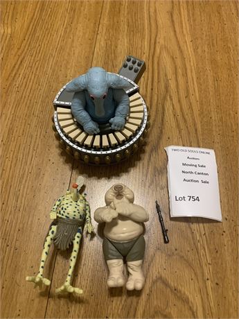 Star Wars Cantina Band Max Rebo, Sy Snootles & Droopy McCool Figures