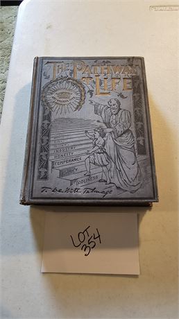 1894 The Pathway Of Life Book