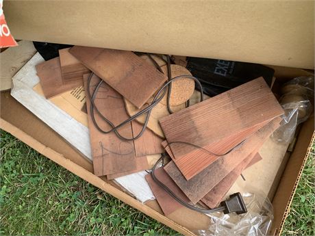 Vintage Jumbo Wood Burning Kit In Original Box (Not Complete)