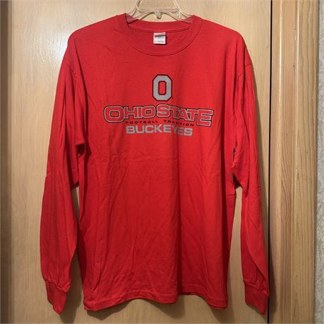 NEW Ohio State Buckeyes Gildan Long Sleeve T-Shirt - Size XL