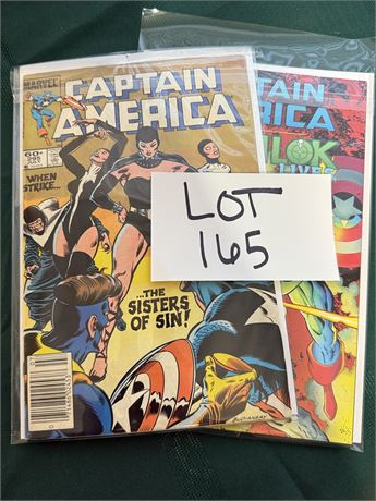 Captain America The Sister Of Sin! / Captain America Deathlok Lives