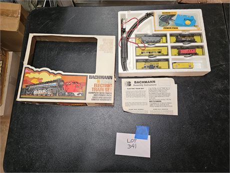 Bachmann "N" Scale Electric Train Set in Box