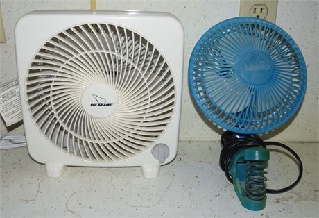 2 Mini Fans