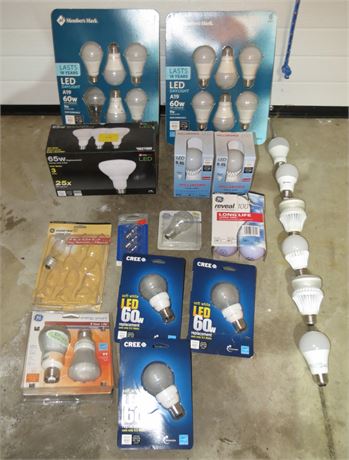 Assorted Light Bulbs
