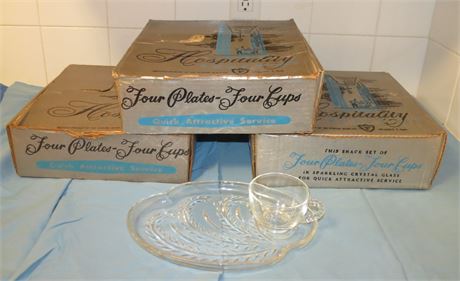 Federal Glass Hospitality Snack Set (3)