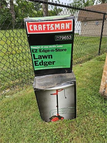 Craftsman Lawn Edger EZ Store Electric Motor - NEW IN BOX