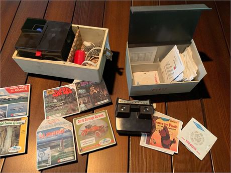 Sawyer's View-Master Standard Projector & Misc Discs