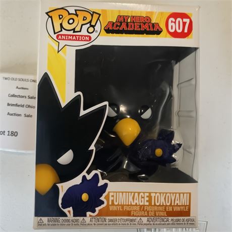 Funko Pop! Animation My Hero Academia Fumikage Tokoyami Vinyl Figure #607