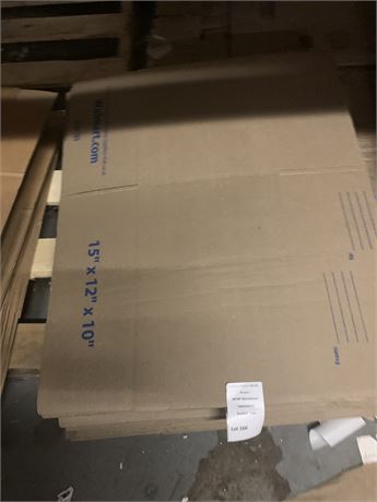 Lot of Cardboard Shipping Boxes 15 x 12 x 10