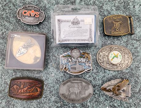 Assorted Belt Buckles