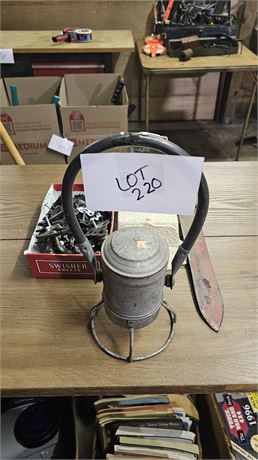 Cabinet / Dresser Pulls, Cast Metal Mail Box, Machete & Lantern