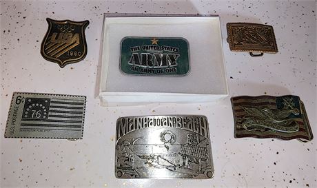 Assorted Belt Buckles