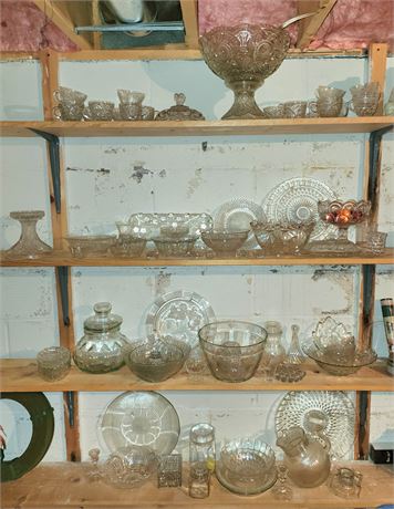 Large Glass & Crystal Cleanout