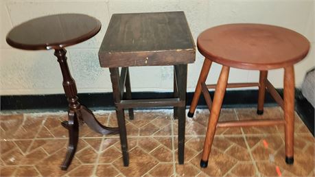 Stool, Small Tables