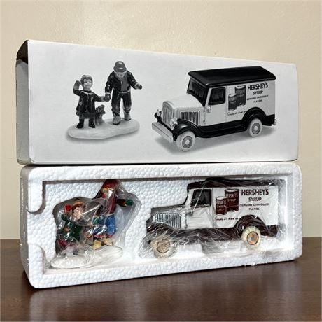 Dept. 56 The Original Snow Village "Kids Love Hershey's" 2-Piece Set