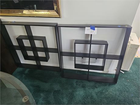 Wood Display Shelves