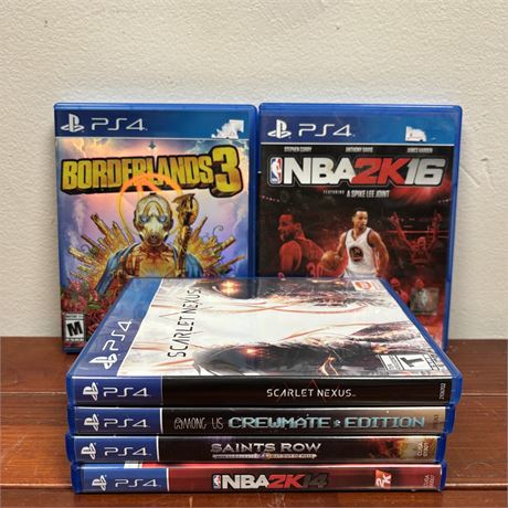 PS4 Game Lot