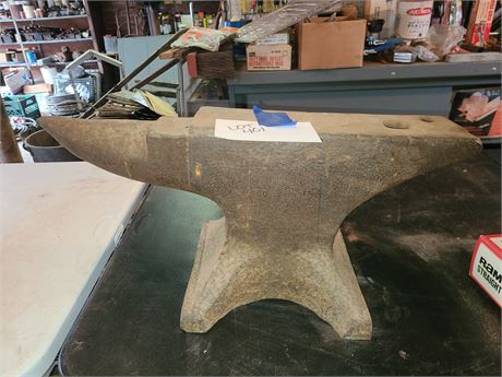 Heavy Duty Extra Large Anvil - 100+lbs